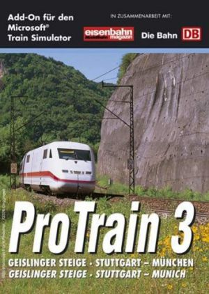 Pro Trains 3: Stuttgart - Munich [for MS Train Simulator] for Windows PC