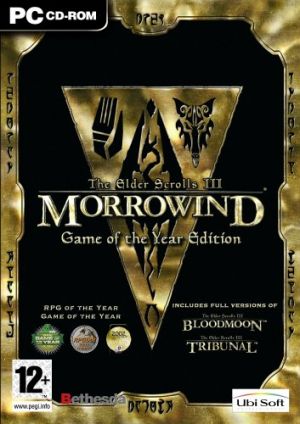 Morrowind Elder Scrolls 3: Game of the Year Edition for Windows PC