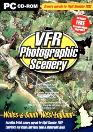 VFR 3 Photographic Scenery - Wales and South West England (add on for Flight Sim 2002) for Windows PC