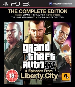 Grand Theft Auto IV: The Complete Edition for PlayStation 3