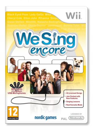 We Sing Encore (Game Only) for Wii