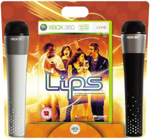 Lips + 2 Microphones for Xbox 360