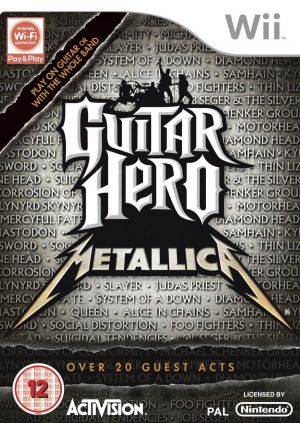 Guitar Hero Metallica (Solus) for Wii