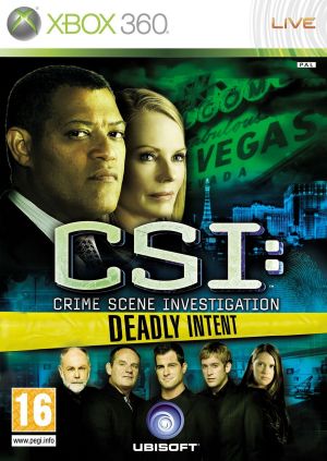 CSI - Deadly Intent for Xbox 360