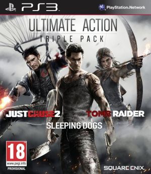 Ultimate Action Triple Pack: Tomb Raider, Sleeping Dogs, Just Cause 2 for PlayStation 3