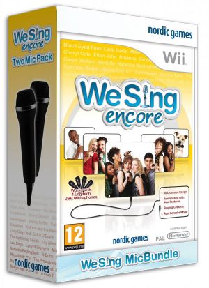 We Sing Encore Plus 2 Mics for Wii