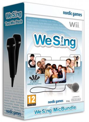 We Sing + 2 Logitech Mics & USB Hub for Wii