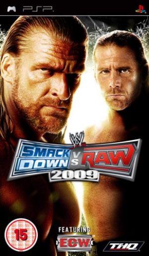 WWE Smackdown Vs Raw 2009 for Sony PSP