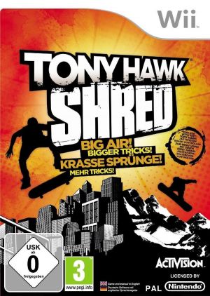 Tony Hawk Shred (Game Only) for Wii