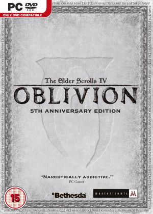 Oblivion, Elder Scrolls IV, 5th Anniv Ed for Windows PC