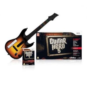 Guitar Hero 5 (with Guitar) for Wii