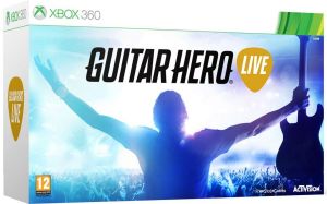 Guitar Hero Live + 6 Button Guitar for Xbox 360