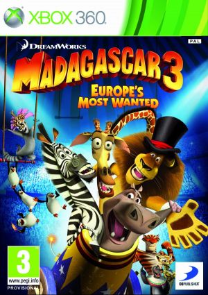 Madagascar 3- Europes Most Wanted for Xbox 360
