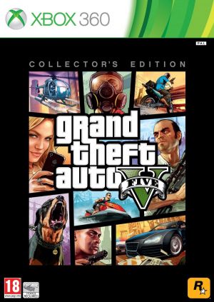 Grand Theft Auto V (5) Collector's Ed. for Xbox 360