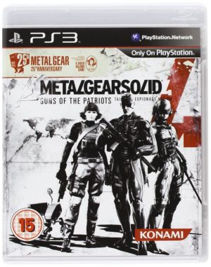 Metal Gear Solid 4: 25th Anniversary Ed. for PlayStation 3