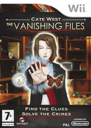 Cate West: The Vanishing Files for Wii