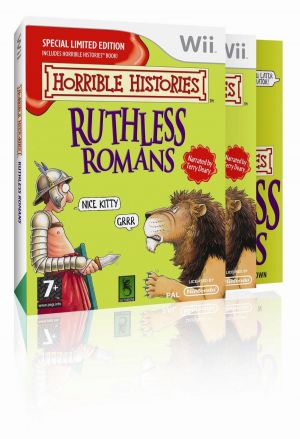 Horrible Hist.. Ruthless Romans + Book for Wii