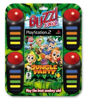 Buzz Junior Jungle Party with Buzzers for PlayStation 2