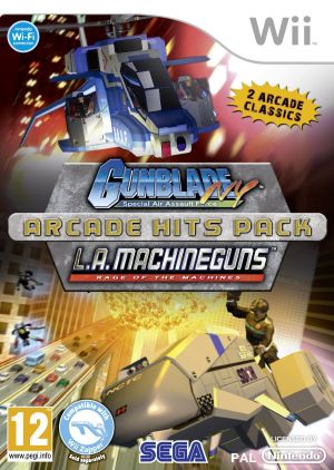 Gunblade NY and LA Machineguns Arcade Hits Pack for Wii