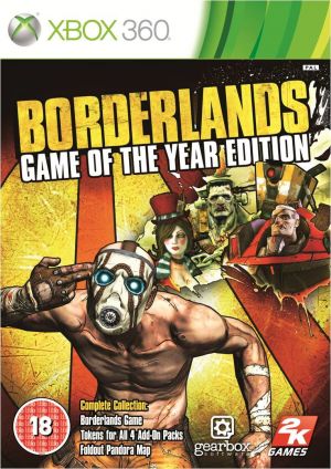 Borderlands (18)  GOTY Ed for Xbox 360