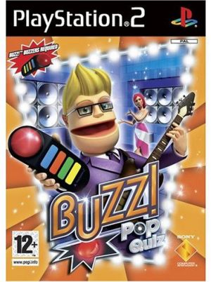 Buzz Pop Quiz (With Buzzers) for PlayStation 2