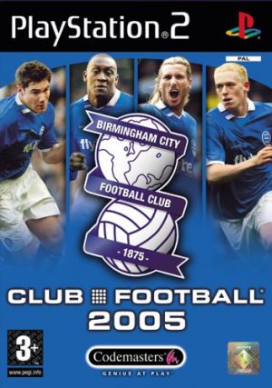 Birmingham City Club Football 2005 for PlayStation 2