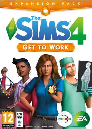 Sims 4, Get To Work for Windows PC