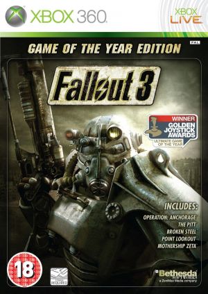 Fallout 3 GOTY Ed (18) 2 Disc for Xbox 360