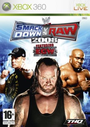 WWE Smackdown Vs Raw 2008 for Xbox 360