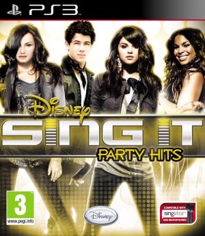 Sing It: Party Hits, Disney for PlayStation 3