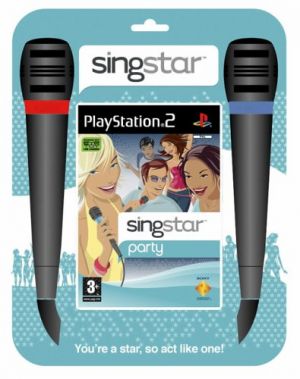 Singstar Party + 2 Microphones for PlayStation 2