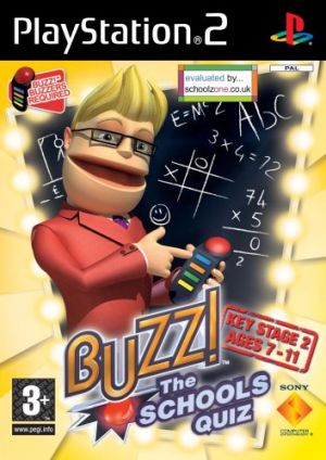 Buzz The Schools Quiz & Buzzers for PlayStation 2