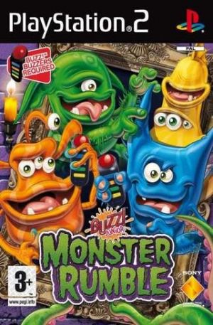 Buzz Junior Monster Rumble W/Buzzers for PlayStation 2