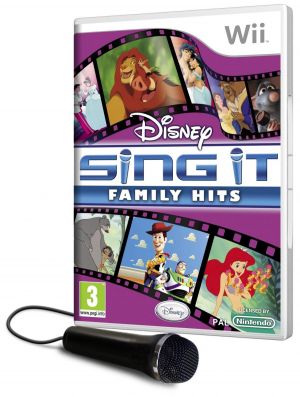 Sing It: Disney Family Hits + Mic for Wii