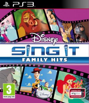 Sing It: Disney Family Hits for PlayStation 3