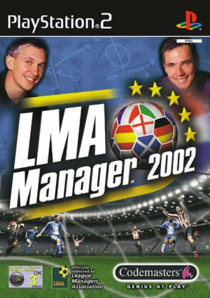 LMA Manager 2002 for PlayStation 2