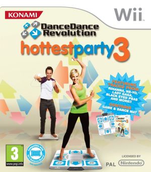 Dance Dance Rev.. Hottest Party 3 + Mat for Wii