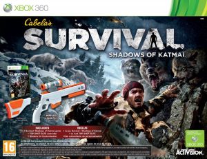 Cabela's Survival Shadows Of... w/Gun for Xbox 360