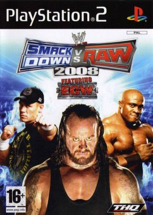 WWE SmackDown vs. Raw 2008 for PlayStation 2