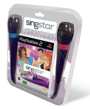 Singstar Anthems with Microphones for PlayStation 2