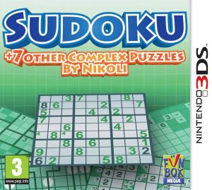SUDOKU + 7 Other Complex Puzzles -Nikoli for Nintendo 3DS